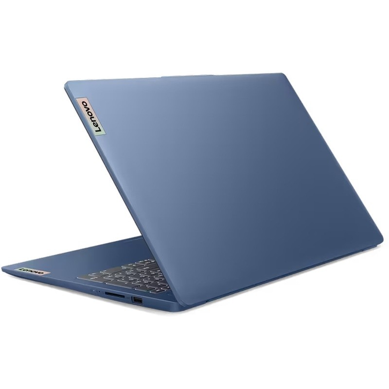 Laptop Lenovo IdeaPad Slim 3 15IAH8 cu procesor Intel® Core™ i5-12450H pana la 4.4 GHz, 8 cores, 15.6", Full HD, IPS, 8GB DDR5, 256 GB SSD, Intel® UHD Graphics, No OS, Abyss Blue