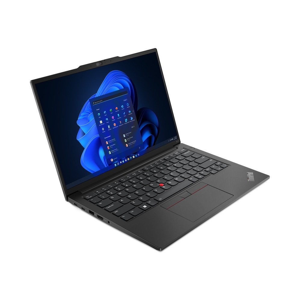 Laptop Lenovo ThinkPad E14 Gen 5 (AMD), 14" WUXGA 1920x1200 IPS 300nits, AMD Ryzen 3 7330U 4-core, 24 GB DDR4, 256 GB SSD m2 PCIe, 1TB SSD m2 PCIe, AMD Radeon Graphics, Windows 11 Pro, Aluminium case 1.43 kg. Graphite Black