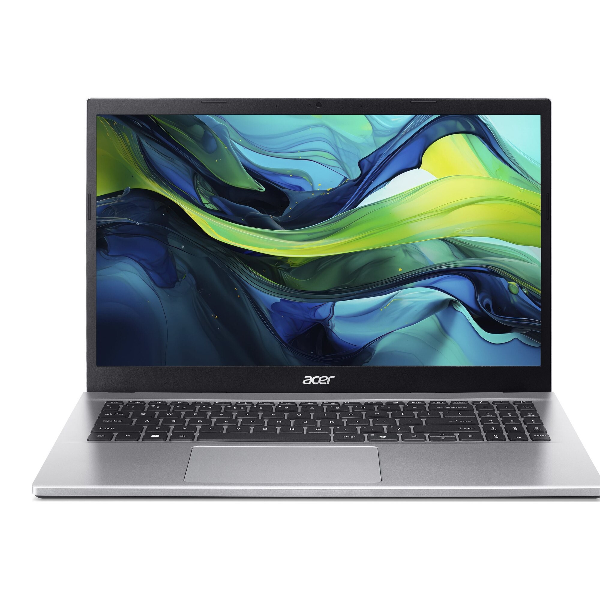 Laptop Acer Aspire Go AG15-42P, NX.J7XEX.002, 15.6", AMD Ryzen 7 5825U (8-core), AMD Radeon Graphics, 16GB 4600MHz (1x16GB) DDR5, argintiu
