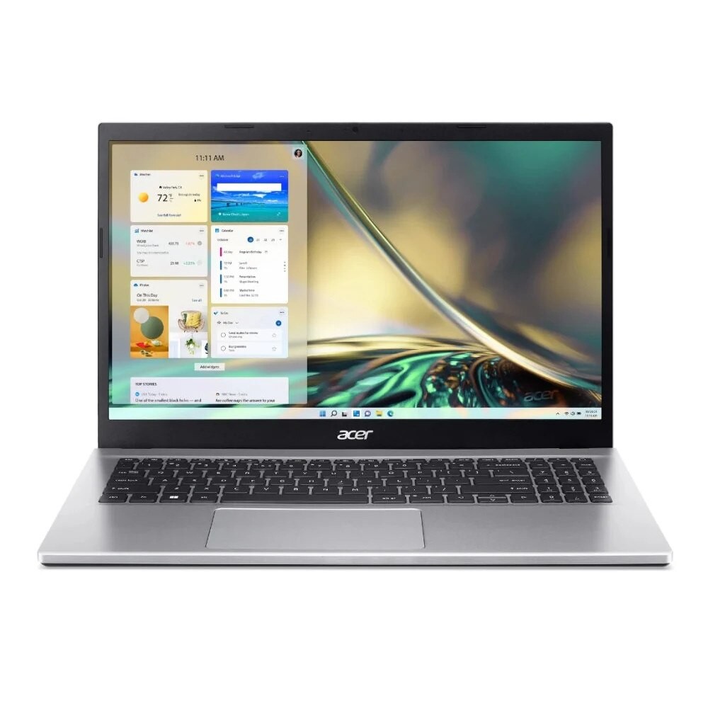 Laptop, Acer, Aspire 3, A315-59-37WG, 15.6", Intel Core i3-1215U 6-core, Grafica Intel Iris Xe, 8GB 3200MHz DDR4, Argintiu