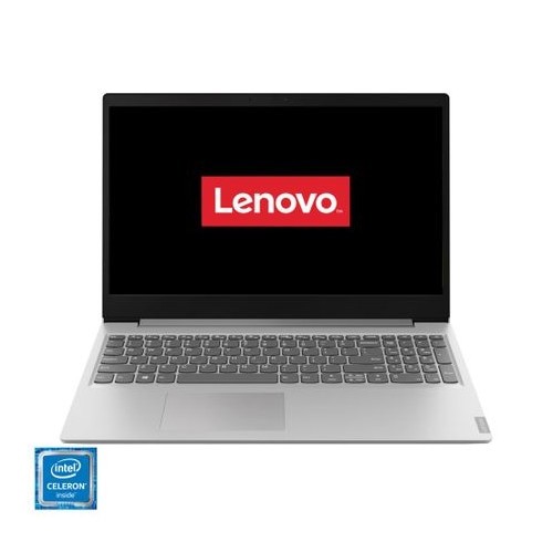 Laptop Lenovo IdeaPad S145-15IGM, Intel® Celeron® N4000 pana la 2.60 GHz, 15.6", 8GB, SSD 256GB, Intel® UHD Graphics 600, Free DOS, gri