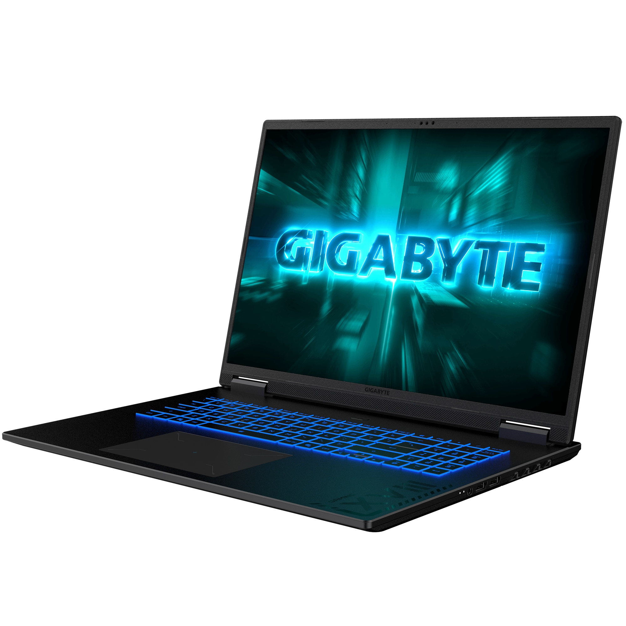Laptop Gaming GIGABYTE A18 3VH cu procesor AMD Ryzen™ 7 260 pana la 5.10 GHz, 18' WQXGA 165Hz, 16GB RAM, 512GB SSD, GeForce RTX 5060 8GB, No OS, Black Steel