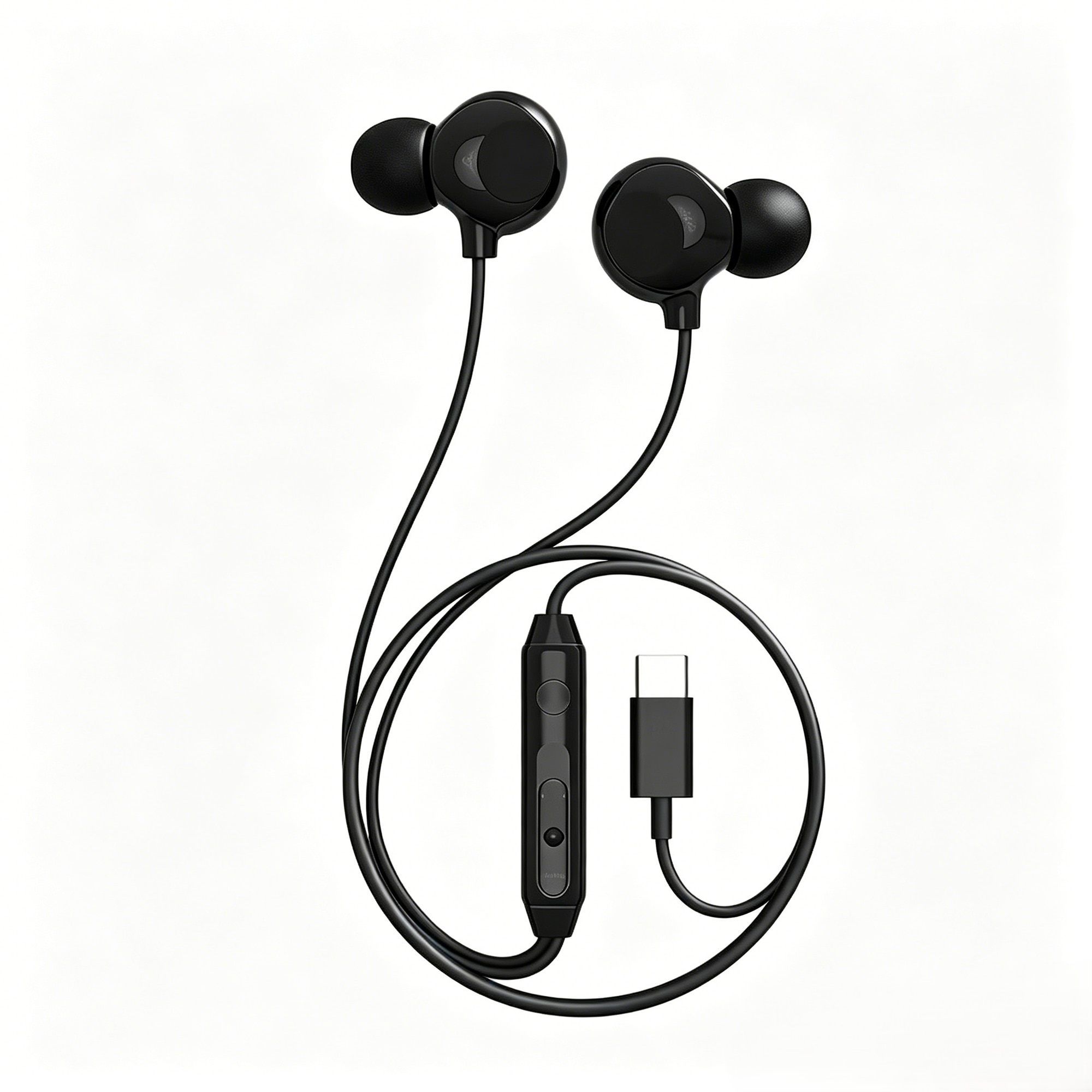 Casca de somn cu fir USB-C, Sunet HiFi, Anulare activa a zgomotului, Design subtire confortabil pentru adulti, Culoare neagra