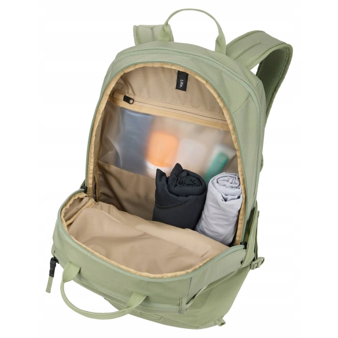 Plecak unisex Thule EnRoute 23 l, pentru laptop 16", compartiment hidroizolat, 29x24x47cm, negru