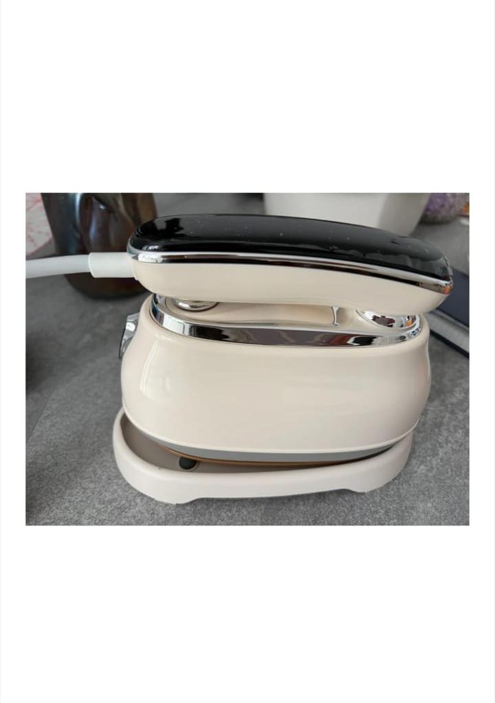 Lttsoyh Fier de calcat portabil cu aburi, 1300 W, debit abur reglabil in 6 trepte (10–20 g/min), functie self-cleaning, incalzire rapida, rezervor 200 ml, calcare verticala si orizontala, pentru acasa si in deplasare