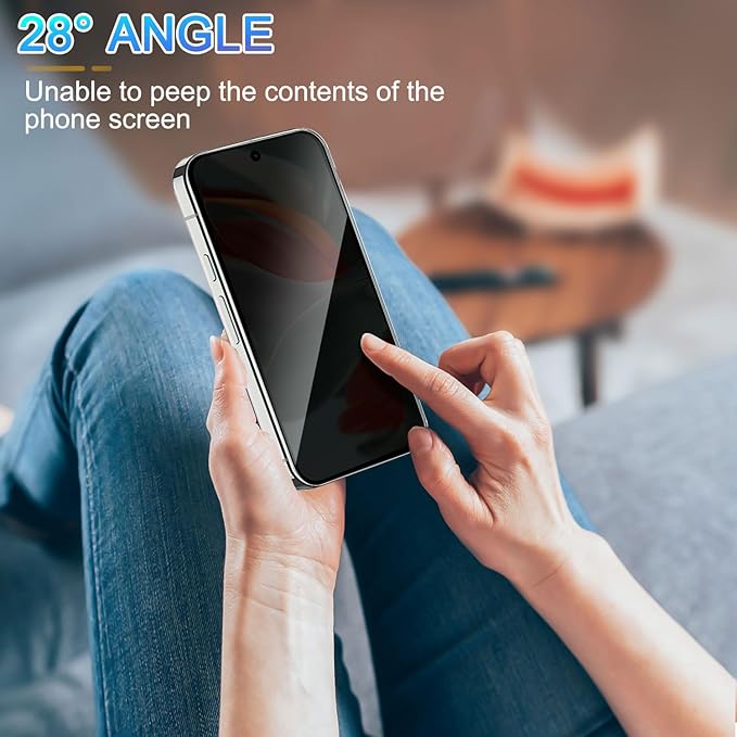 Set 2 Folie Sticla Privacy pentru Google Pixel 9 Pro XL Oein® – Sticla Securizata 9H+, Anti-Spy 28 Grade, Claritate HD, Tratament Oleofob Electronic, Anti-Amprenta, Sensibilitate Touch Avansata