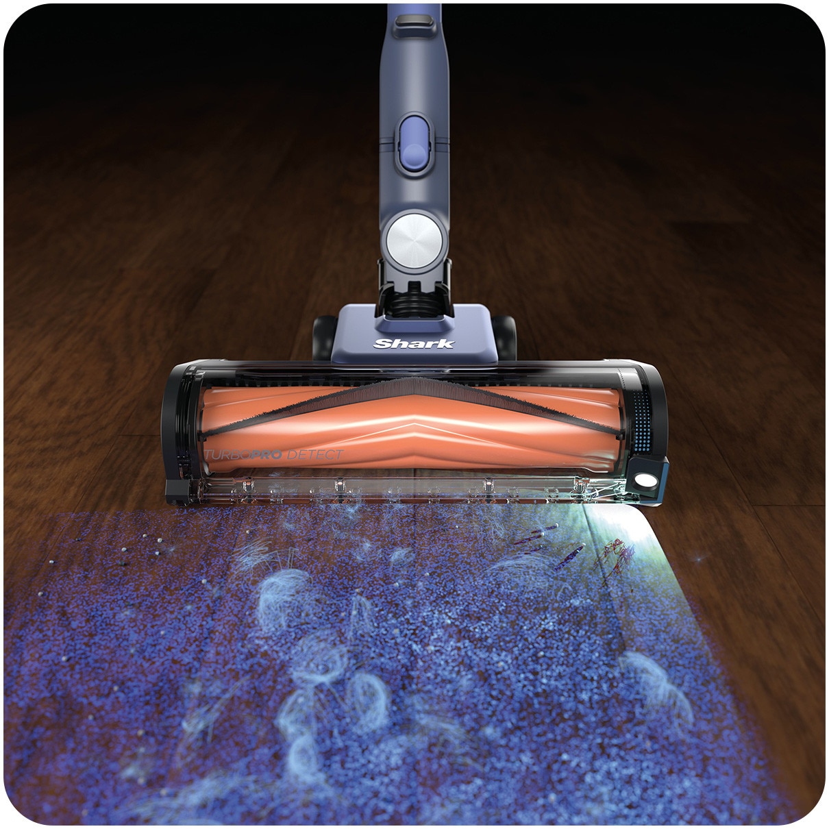 Aspirator vertical fara fir 3in1 Shark IA3241EUT, DetectClean & Empty Pet Flexology, 350W, 18V, autonomie 60 min, statie golire 3in1 Anti-Odour, 0.5L, Dirt/Floor/Edge Detect, DirectionDetect, CleanSense IQ, Anti-Hair Wrap, filtru HEPA, albastru, Shaek