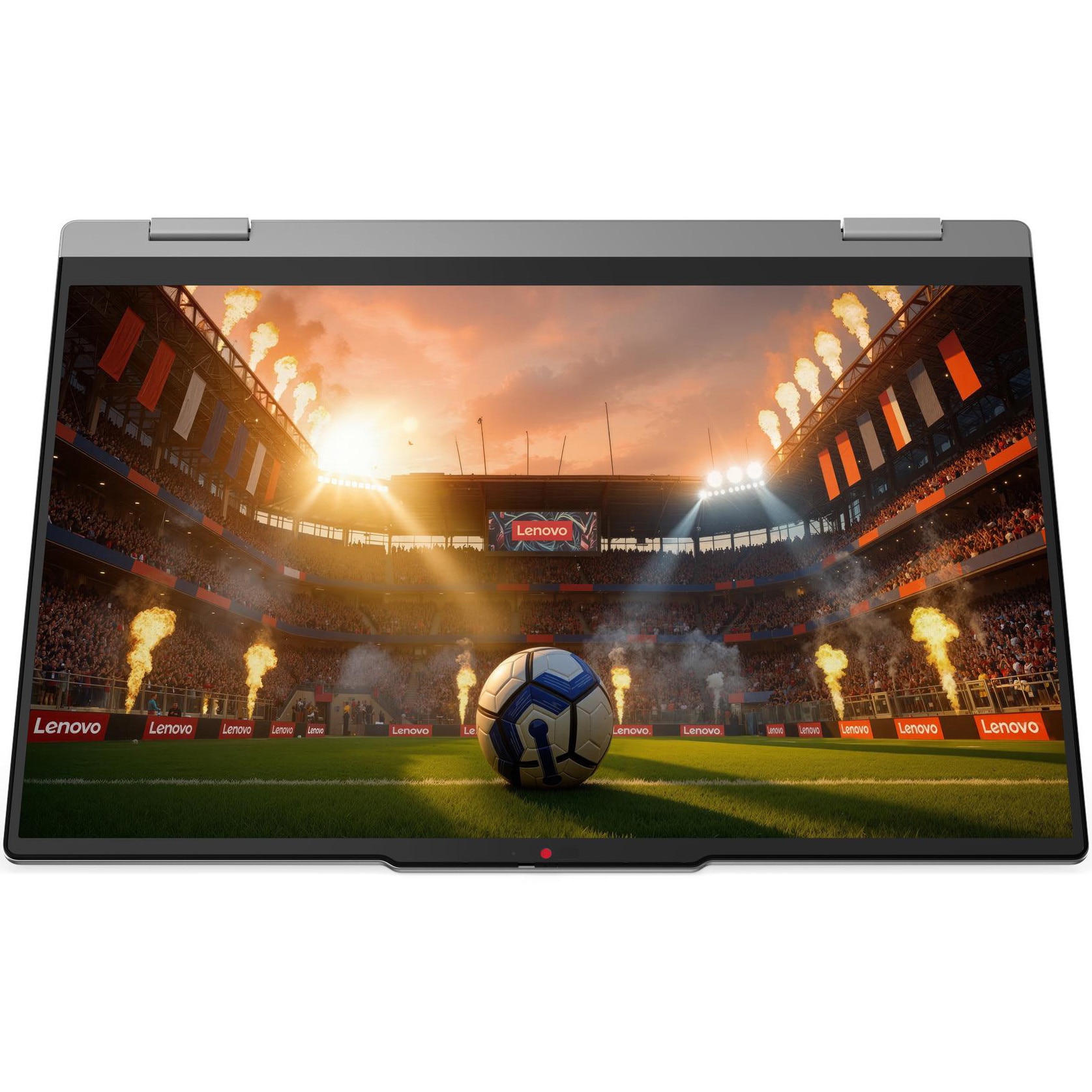 Laptop Lenovo IdeaPad 5 2-in-1 15AGP11 cu procesor AMD Ryzen™ AI 7 445 pana la 4.60 GHz, 15.3" 2.5K , OLED, Touch, 16GB RAM, 1TB SSD, AMD Radeon™ 840M Graphics, No OS, Luna Grey, 3y Courier or Carry-in