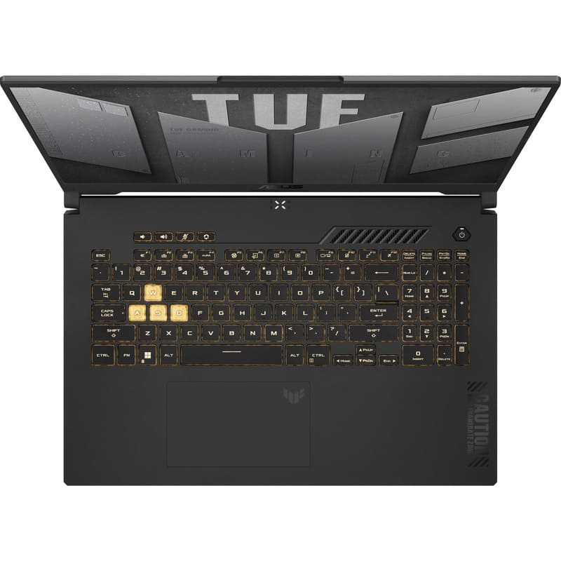Laptop Gaming ASUS TUF Gaming F17, cu procesor Intel Core i5 210H, 17.3'' IPS, 16 GB DDR4, 512 GB SSD, NVIDIA GeForce RTX 3050, 6GB GDDR6, Fr OS