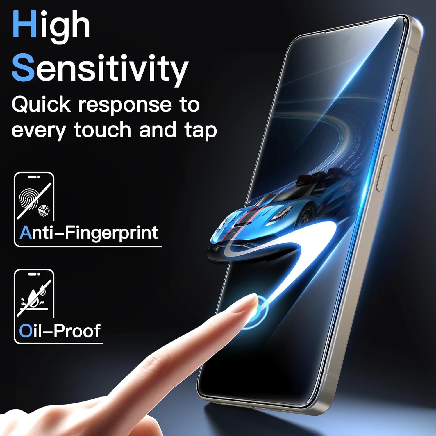 Set de 2 Folii Protectie din Sticla Securizata Bluvista® pentru Samsung Galaxy S26 Plus, Instalare Automata, Protectie 9H