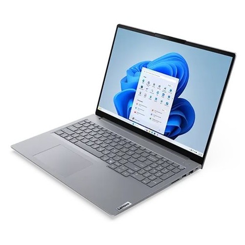 Laptop ThinkBook 16 G8, 16" WUXGA, Intel® Core™ 5 210H pana la 4.8 GHz, 16 GB RAM DDR5, 512 GB SSD, Intel Graphics, Windows 11 Pro, Grey 512 GB