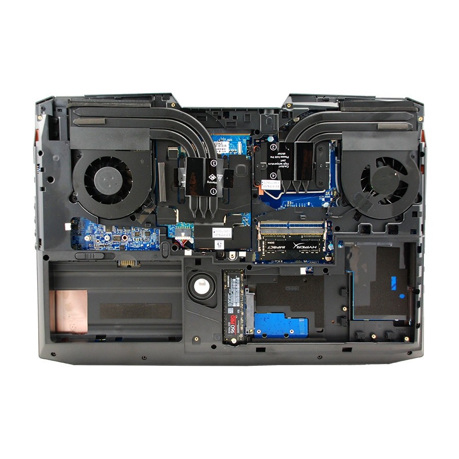 Laptop Eurocom, Sky X7C, cu procesor Intel Core i9 9900K pana la 5,00 GHz, 17.3", UHD, 64 GB, NVIDIA RTX 2080, 8GB, Free DOS, Negru