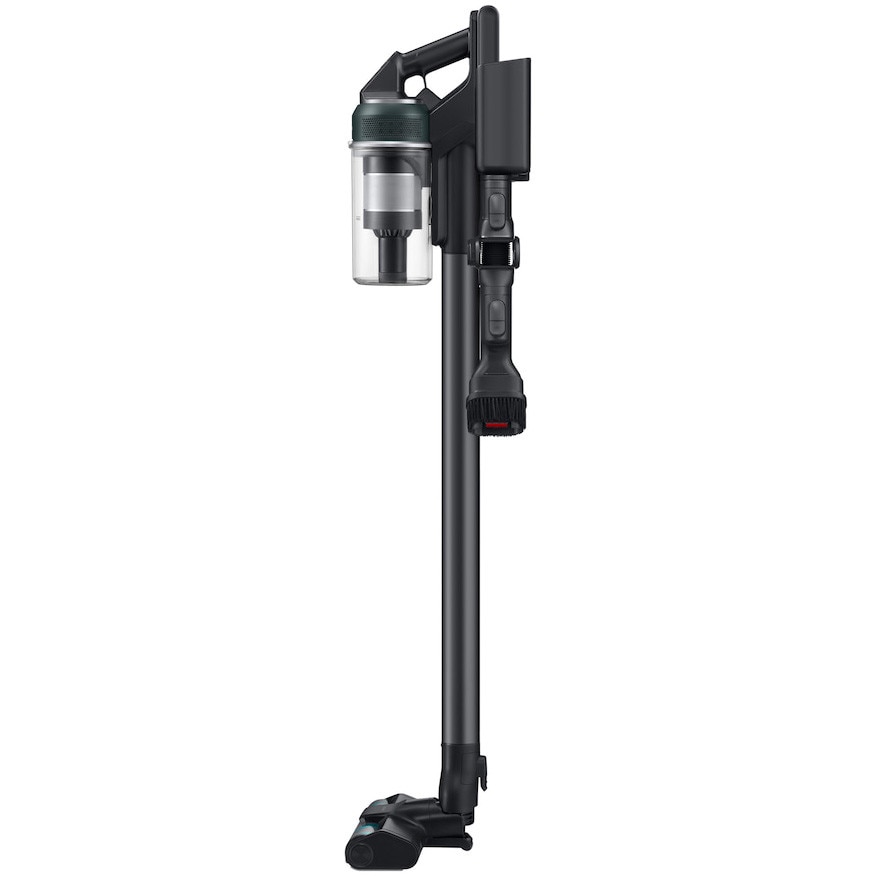 Aspirator Vertical JET 85S, Samsung VS70H25WPT/GE, Putere aspirare 250W, 25.2V, 0.8l, filtrare HEPA, autonomie 60 de minute, black chrometal