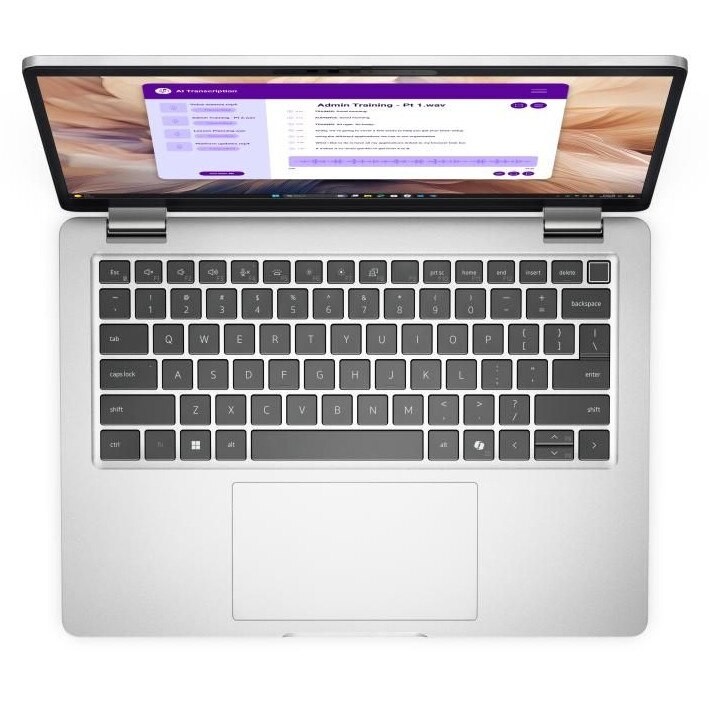 Laptop Dell 13 Plus PB13250, 13.3 inch 1920 x 1200, Intel 266V 8 C / 8 T, 2.2 GHz - 5.0 GHz, 12 MB cache, 16 GB LPDDR5X, 512 GB SSD, Intel Arc Graphics, Windows 11 Pro