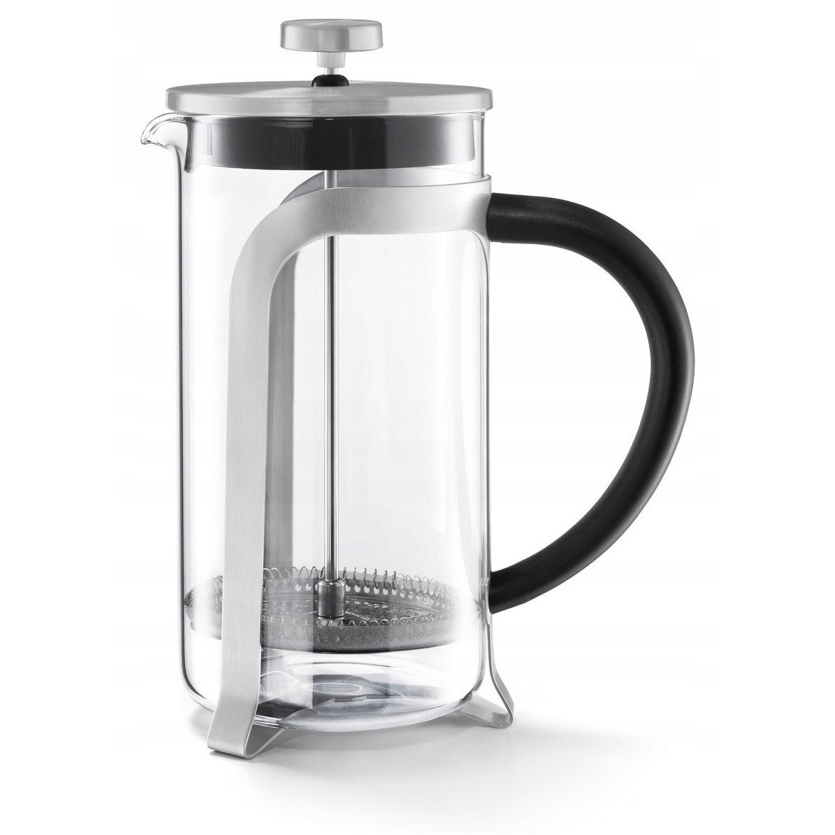 Zaparzacz French Press Tchibo 800ml sticla borosilicata negru-transparent 22cm