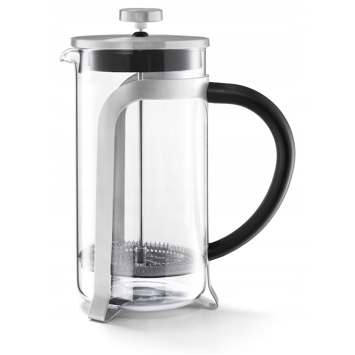 Zaparzacz French Press Tchibo 800ml sticla borosilicata negru-transparent 22cm