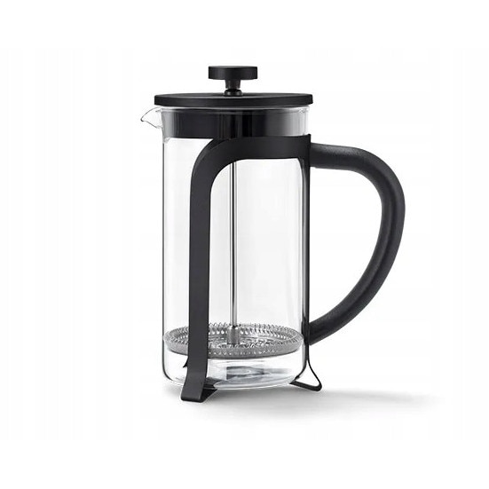 Zaparzacz French Press Tchibo 800ml sticla borosilicata negru-transparent 22cm