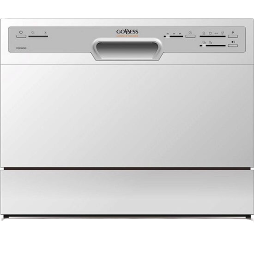 Masina de spalat vase Goddess, DTC656MW8F, 6 programe, 7 l, 49dB, clasa F, Alb