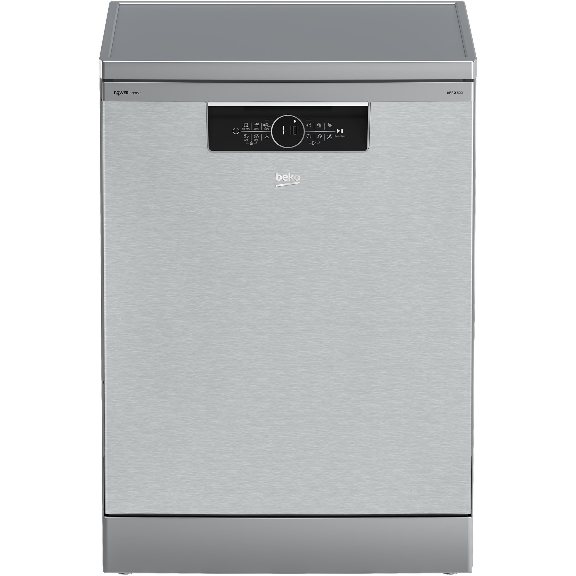 Masina de spalat vase BEKO BDFN36541XAWP, 15 seturi, clasa energetica C , Auto Dose, pornire intarziata, Home Whiz -Wi-Fi, Sennsor Adapt 11 programe spalare