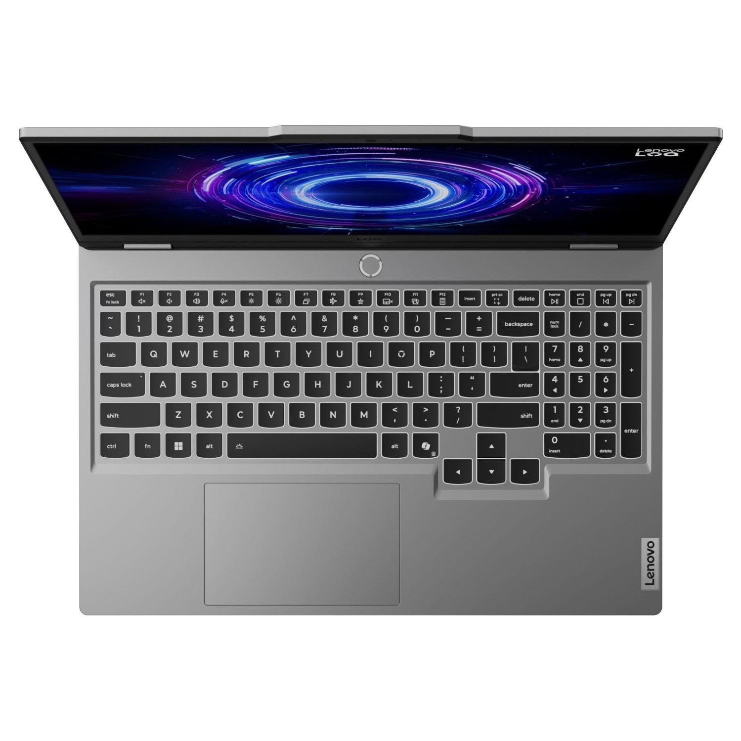 Laptop Lenovo LOQ 15IRX10, 83JE00ACBM, 15.6", Intel Core i7-13650HX (14-core), NVIDIA GeForce RTX 5070 (8GB GDDR7), 24GB 4800MHz (2x12GB) DDR5, Gri