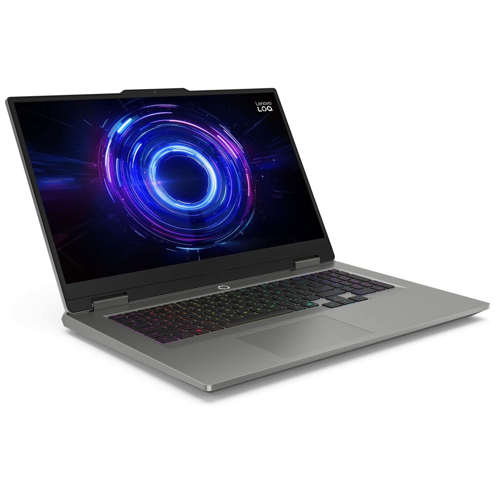 Laptop Lenovo LOQ 17IRX10, 83JH008XBM, 17.3", Intel Core i7-13700HX (16-core), NVIDIA GeForce RTX 5060 (8GB GDDR7), 32GB 4800MHz (2x16GB) DDR5, Gri