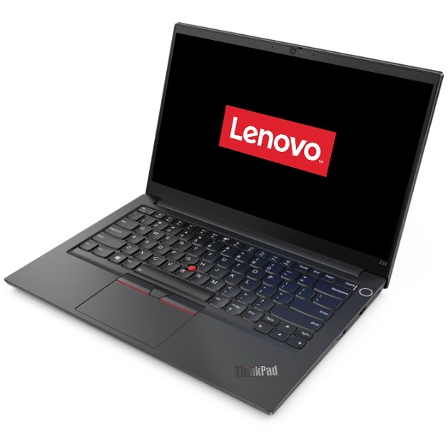 Laptop ultraportabil Lenovo ThinkPad E14 Gen 2 cu procesor AMD Ryzen 5 4500U, 14", Full HD, 16GB, 512GB SSD, AMD Radeon Graphics, No OS, Black