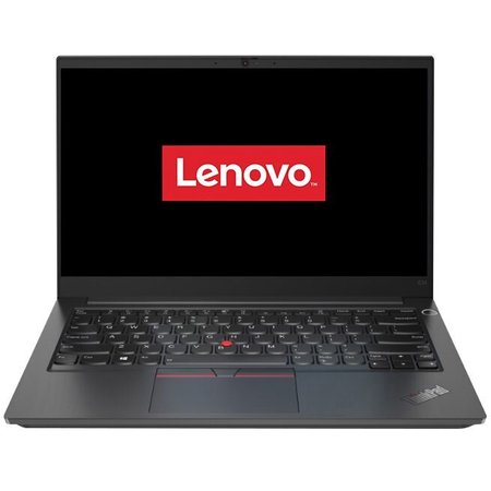 Laptop ultraportabil Lenovo ThinkPad E14 Gen 2 cu procesor AMD Ryzen 5 4500U, 14", Full HD, 16GB, 512GB SSD, AMD Radeon Graphics, No OS, Black