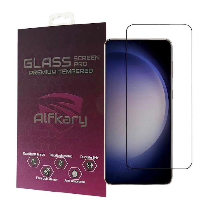 Folie Protectie Sticla securizata compatibila Samsung Galaxy S26 Ultra, Acopera tot ecranul, Full Glue