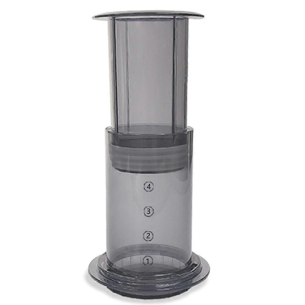 Cafetiera French Press portabila manuala, inox si PCTG, compacta, 350ml