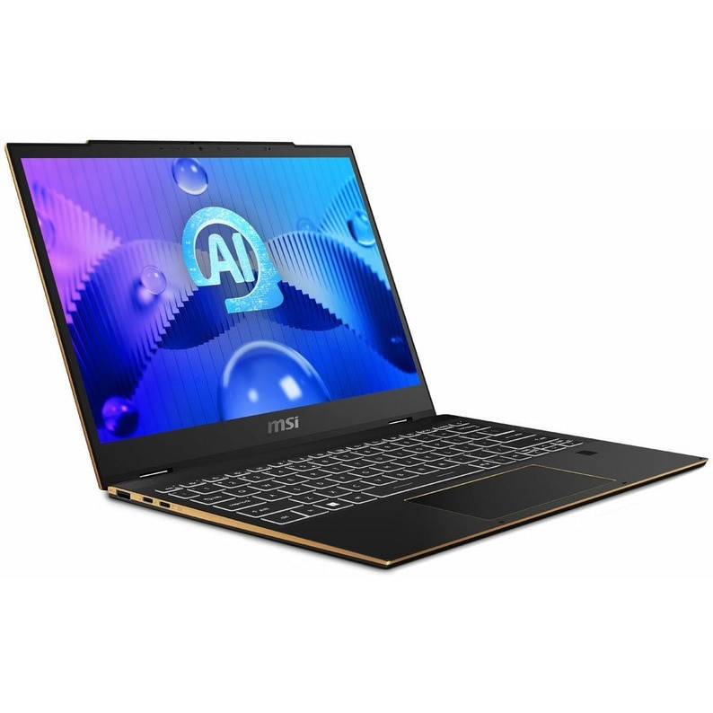 Laptop MSI Summit E13 AI Evo A1MTG cu procesor Intel® Core™ Ultra 7-155H pana la 4.8 GHz, 13.3", Full HD+, IPS, 32GB DDR5, 1TB SSD, Intel® Arc™ graphics, Windows 11 Pro, Black