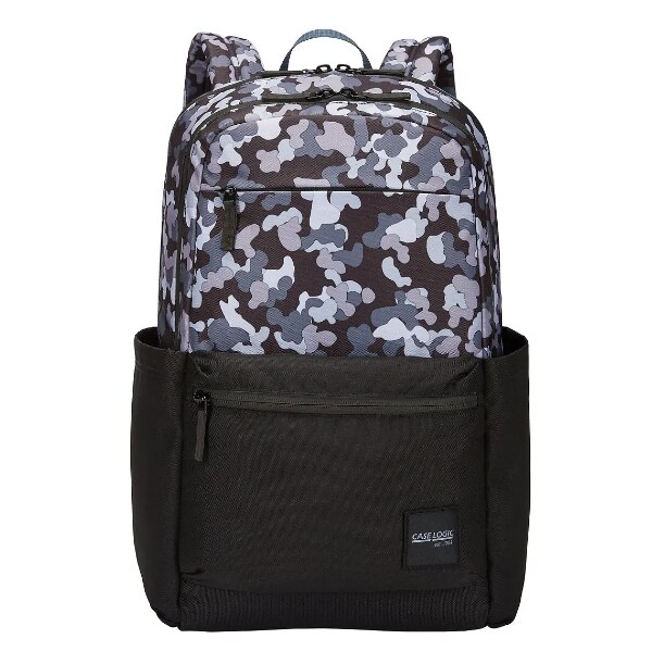 Rucsac laptop, Case Logic, Campus Uplink, 26L, compartimentat, negru camuflaj, 33x4x49cm