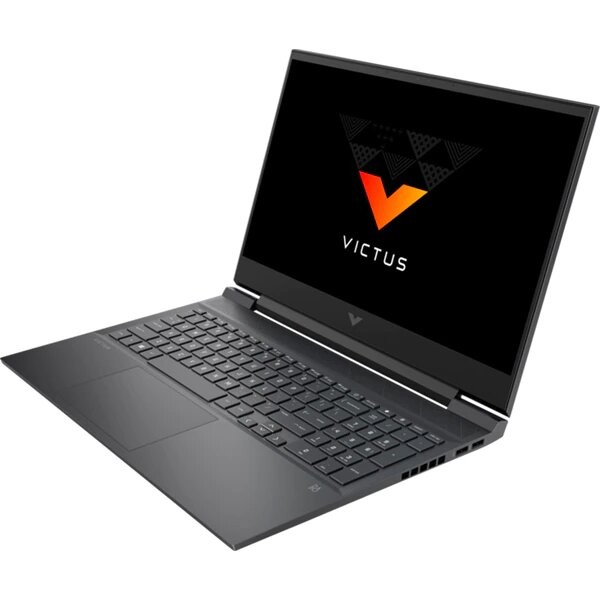 Laptop Victus by HP 16-e1013nq, AMD Ryzen 5 6600H pana la 4.5GHz, 16.1" Full HD, 16GB, SSD 512GB, NVIDIA GeForce RTX 3050 Ti 4GB, FreeDos, Argintiu-Negru