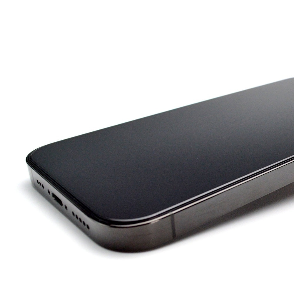 Folie sticla cu sistem de montare WOZINSKY Premium Glass 9H compatibila cu iPhone 15 Black