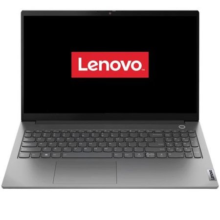 Laptop Lenovo ThinkBook 15 G2 ITL cu procesor Intel Core i5-1135G7, 15.6", Full HD, 24GB, 512GB SSD, Intel Iris Xe Graphics, NO OS, Mineral Grey