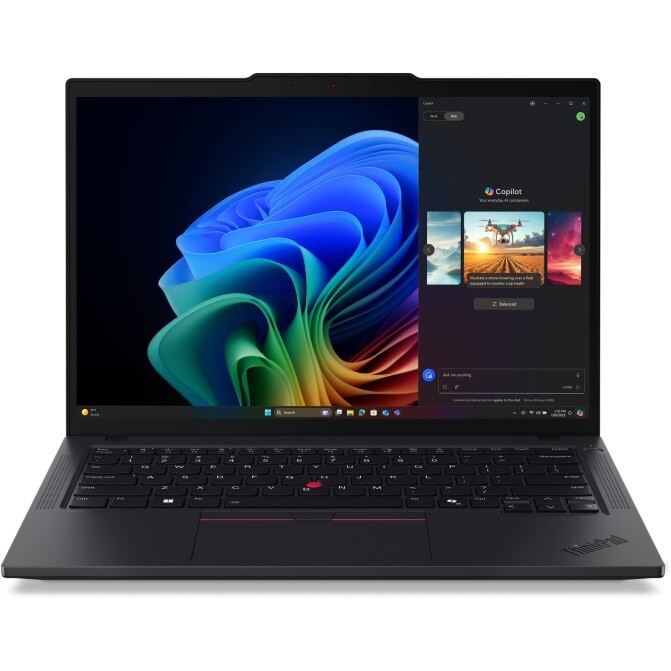 ThinkPad T14 Gen 6 AMD Ryzen AI 7 PRO 350 14 inch RAM 32GB SSD 1TB AMD Radeon 860M Windows 11 Pro Negru