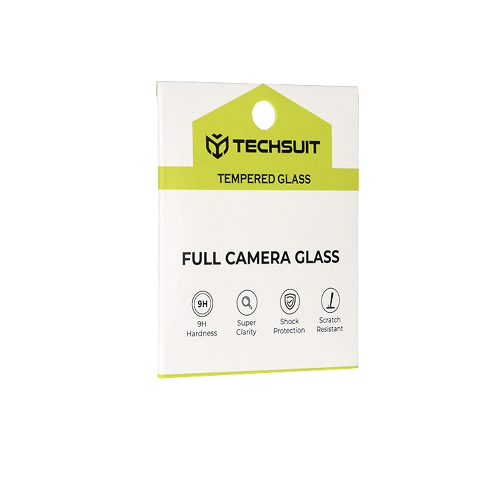 Folie protectie camera pentru Samsung Galaxy A16 4G / A16 5G, Techsuit Full Glass, Black