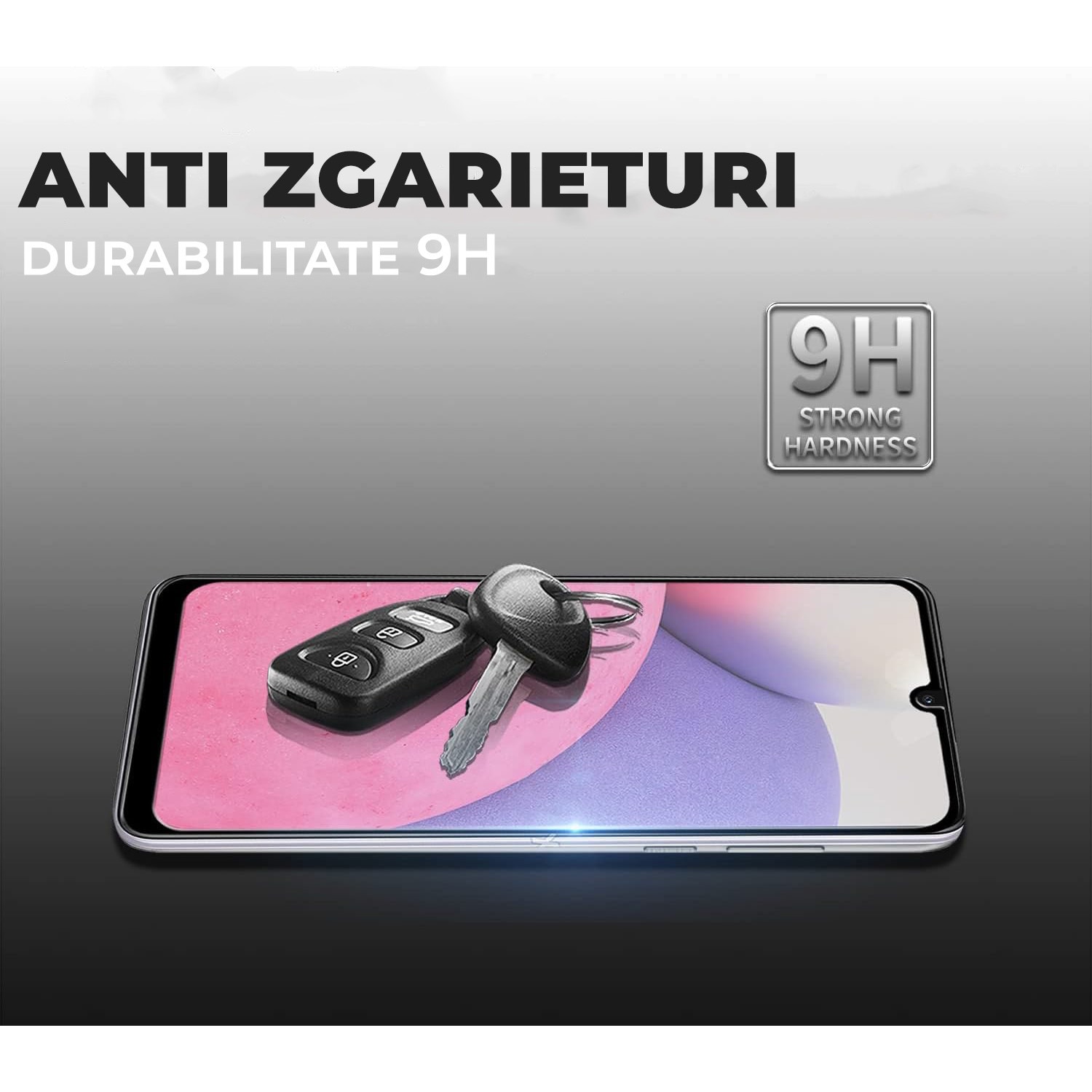 Folie Sticla pentru Samsung Galaxy A37 5G, Sticla temperata 9H, 2.5D, Classic Glass, 0.33 mm, Transparent
