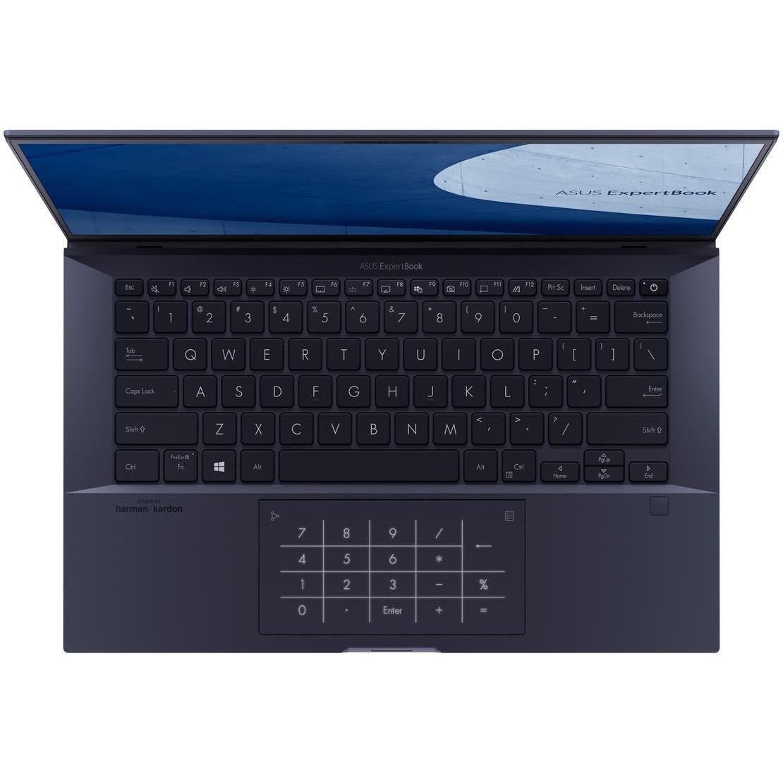 Laptop ASUS ExpertBook B9450FA-BM0993R cu procesor Intel Core i5-10310U, 14", RAM 8GB, SSD 512GB, Intel UHD Graphics, Windows 10 Pro, Star Black