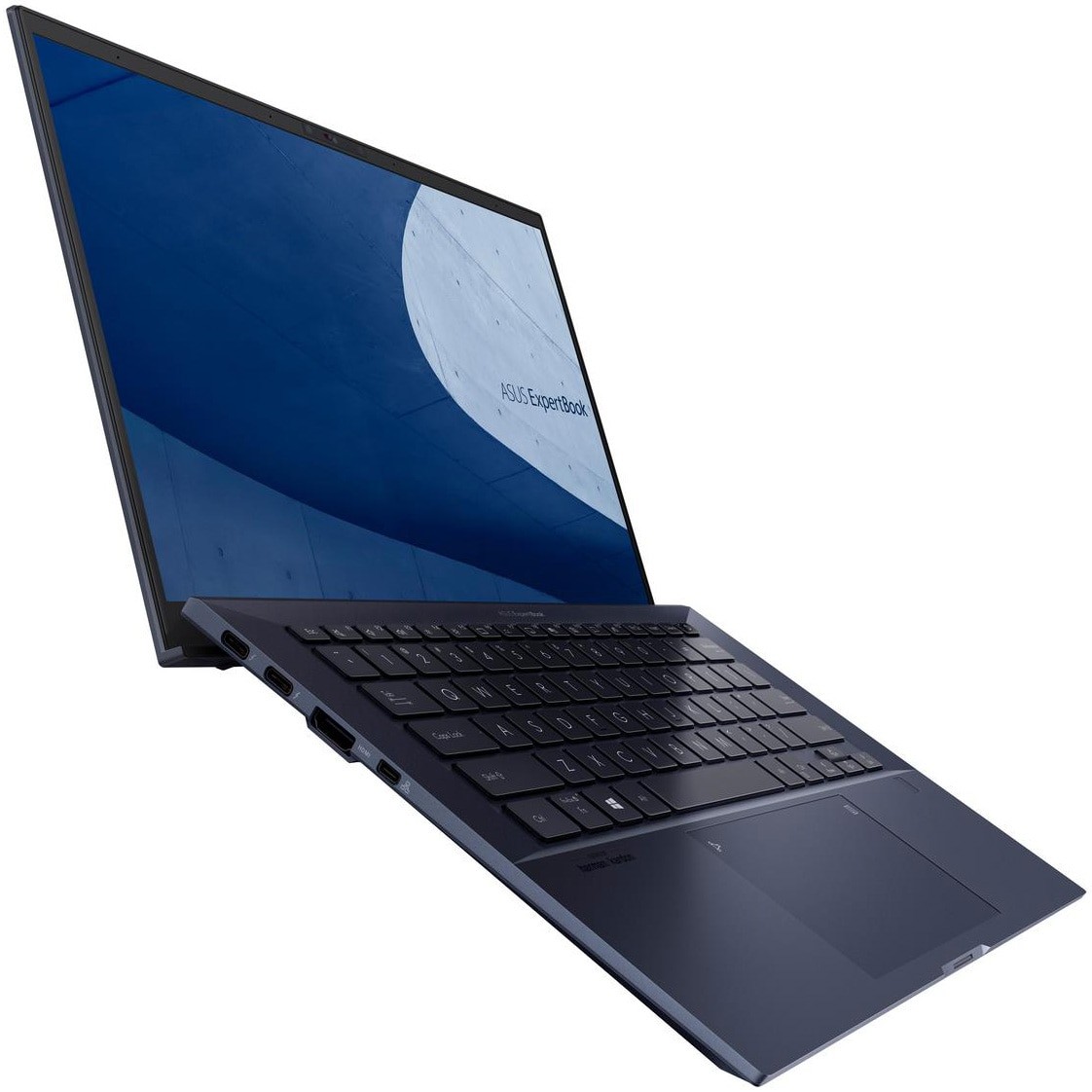 Laptop ASUS ExpertBook B9450FA-BM0993R cu procesor Intel Core i5-10310U, 14", RAM 8GB, SSD 512GB, Intel UHD Graphics, Windows 10 Pro, Star Black