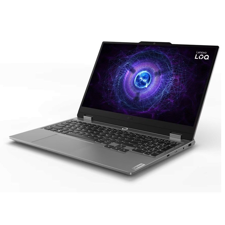 Laptop Lenovo LOQ 15IRX10, 15.6" FHD 1920x1080 IPS 300nits 144Hz, Intel Core i5-13450HX 10-core, 16 GB DDR5, 2 x 2TB SSD m2 PCIe, NVIDIA GeForce RTX 5060 8GB GDDR7, Windows 11 Home, 2.40 kg Luna Grey