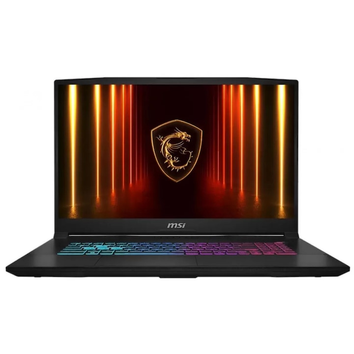 Laptop MSI Katana 17 HX B14WGK-036XPL i7-14650HX 17.3inch 16GB RAM 1TB SSD No OS RTX 5070 Negru