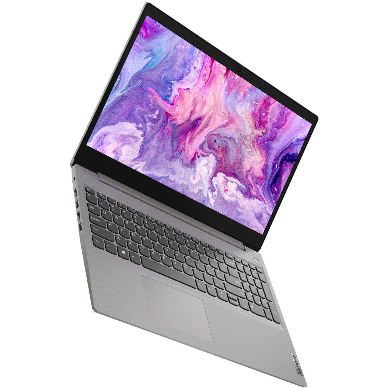 Laptop Lenovo IdeaPad 3 15ADA05 cu procesor AMD Athlon Silver 3050U pana la 3.20 GHz, 15.6", Full HD, 8GB, 500GB SSD, AMD Radeon Graphics, Free DOS, Platinum Grey