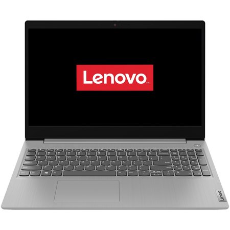 Laptop Lenovo IdeaPad 3 15ADA05 cu procesor AMD Athlon Silver 3050U pana la 3.20 GHz, 15.6", Full HD, 8GB, 500GB SSD, AMD Radeon Graphics, Free DOS, Platinum Grey