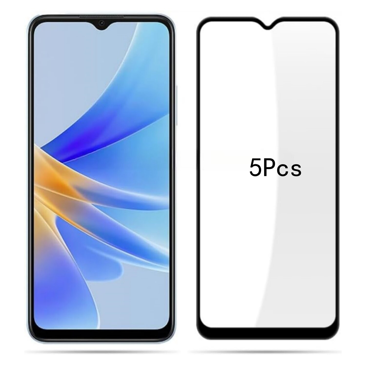 Set 5 Folie de protectie ecran exterior din sticla pentru Xiaomi Redmi 10C / 12C, Ultra HD, Anti Zgarieturi, Anti Socuri, Vanaxalife®