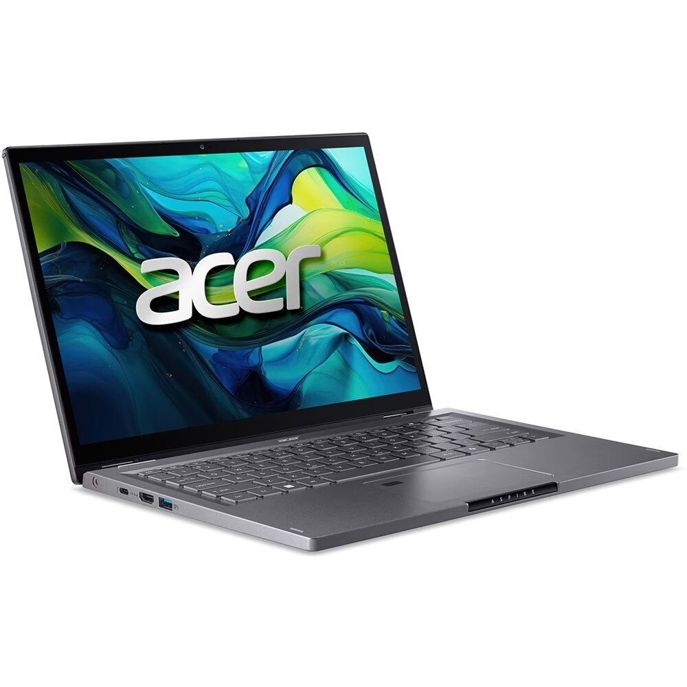 Laptop 2 in 1 ACER Aspire Spin 14 ASP14-51MTN-79TB, Intel Core 7 150U pana la 5.4GHz, 14" WUXGA Touch, 16GB, SSD 1TB, Intel Graphics, Windows 11 Home, Gri
