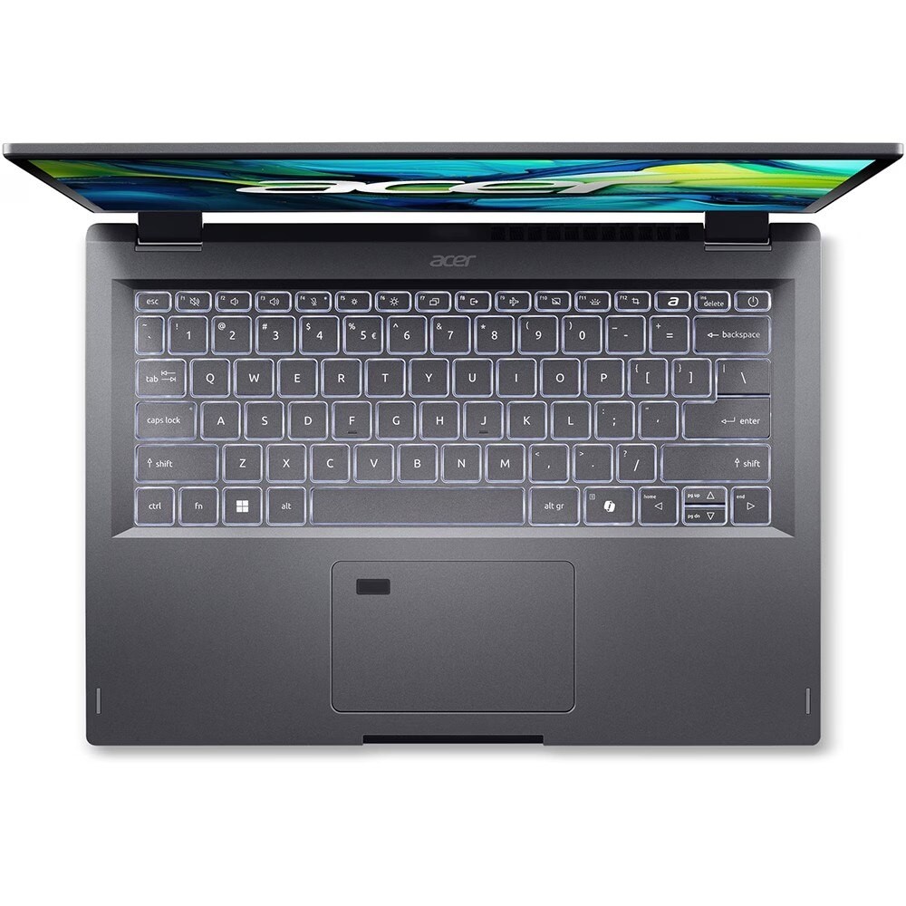 Laptop 2 in 1 ACER Aspire Spin 14 ASP14-51MTN-79TB, Intel Core 7 150U pana la 5.4GHz, 14" WUXGA Touch, 16GB, SSD 1TB, Intel Graphics, Windows 11 Home, Gri