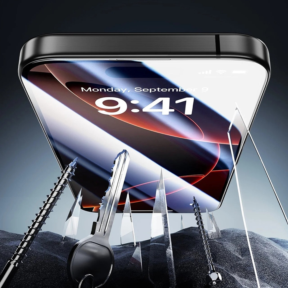 Folie pentru iPhone 17 / iPhone 16 Pro (set 3) - ESR Armorite Screen Protector UltraFit - Clear