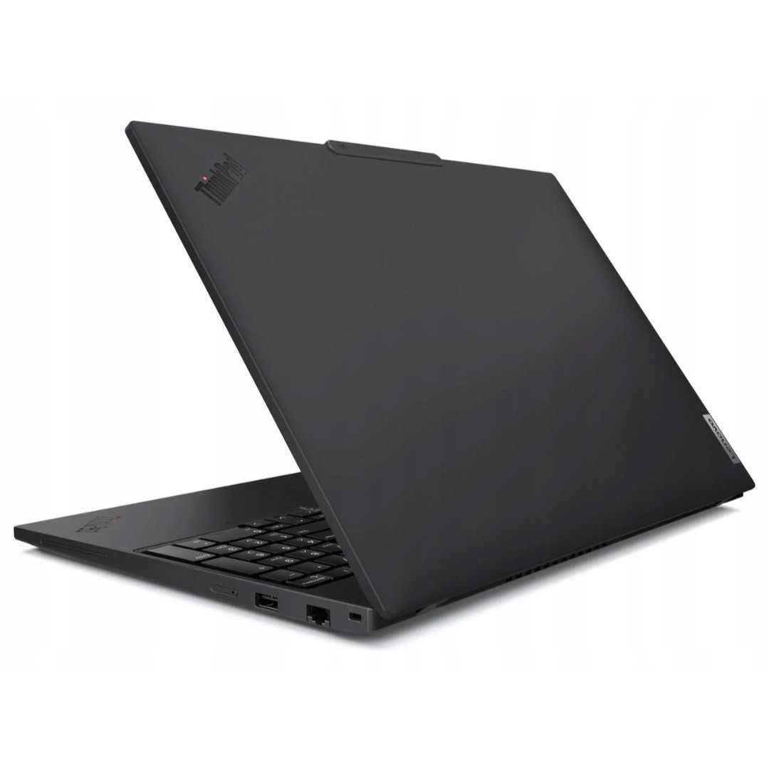 Pachet promo: Laptop Lenovo ThinkPad T16 G3, Intel Core Ultra 5 135U, 16GB 1TB SSD, 6" WUXGA 1920*1200 IPS, 6" WUXGA 1920*1200 IPS, 5600 MHz, Windows 11 Pro + Geanta laptop 15.6 inch iBOX TN6020