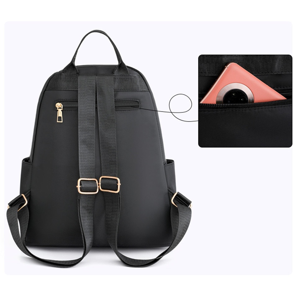 Rucsac dama Delis, Adania GT2023, Negru