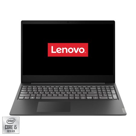 Laptop Lenovo ideapad S145-15IIL cu procesor Intel® Core™ i5-1035G1, 15.6" Full HD, 8GB, 512GB SSD, Intel® UHD Graphics, FreeDOS, Granite Black